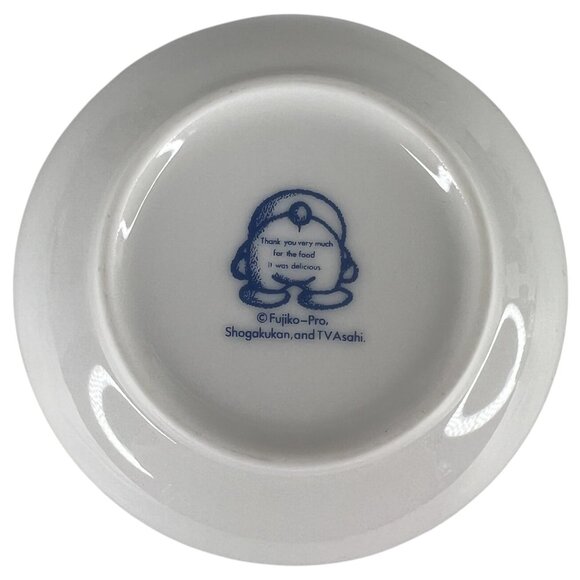 2 Doraemon Cat Ceramic Bowls Ramen Rice Soup White Blue Character Design Anime - Picture 6 of 8